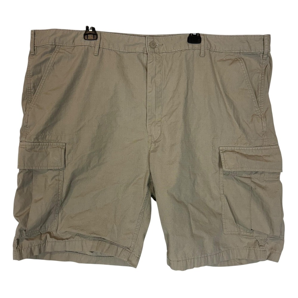 Levis Cargo Shorts Mens 48 Beige Ripstop Cotton Big &‎ Tall Casual Outdoor